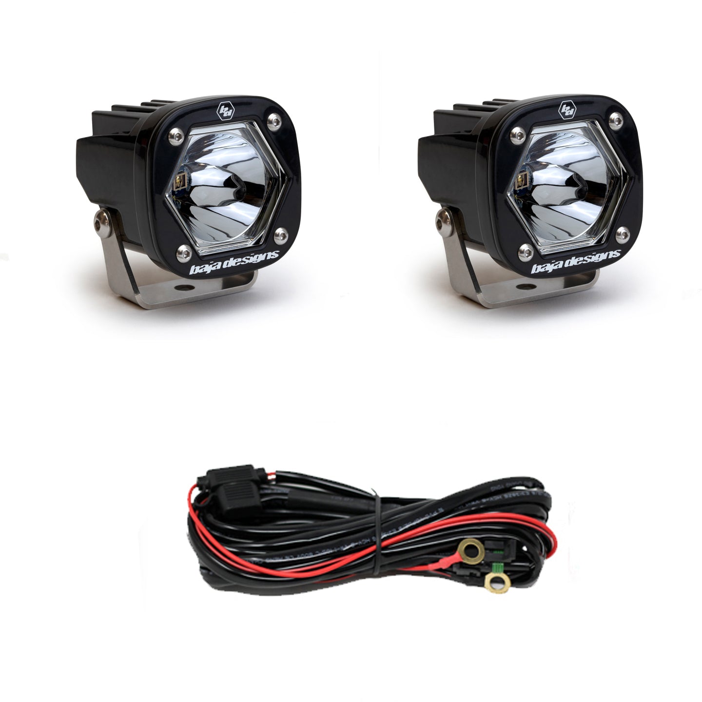 **Discontinued**LED Light Pods S1 Pair Spot Laser LED Backup Kit Baja Designs