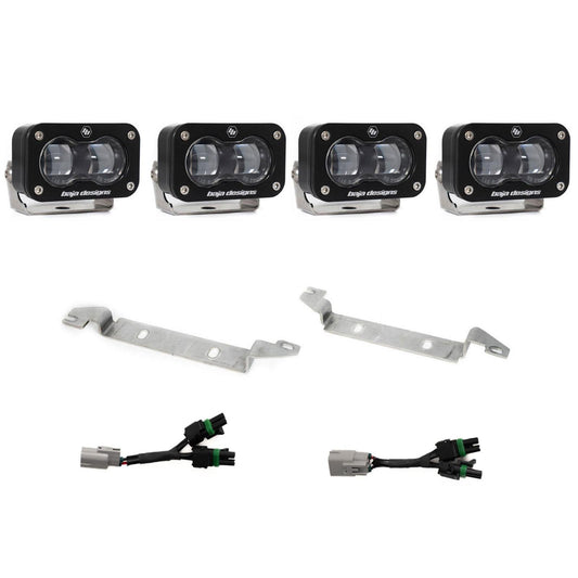 S2 SAE OEM Fog Light Replacement Kit 2025-On Toyota 4Runner TRD Pro/Trailhunter Clear Baja Designs