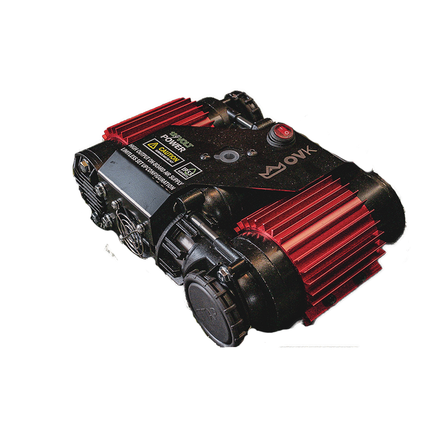 OVK Twin High Output Air Compressor - 12 Volt