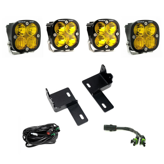 Squadron Sport Behind-the-Grille Kit 2025-On Toyota 4Runner Non-TRD Pro/Trailhunter Baja Amber Baja Designs