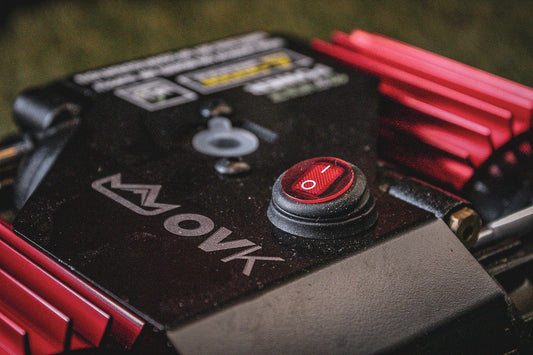 OVK Twin High Output Air Compressor - 12 Volt